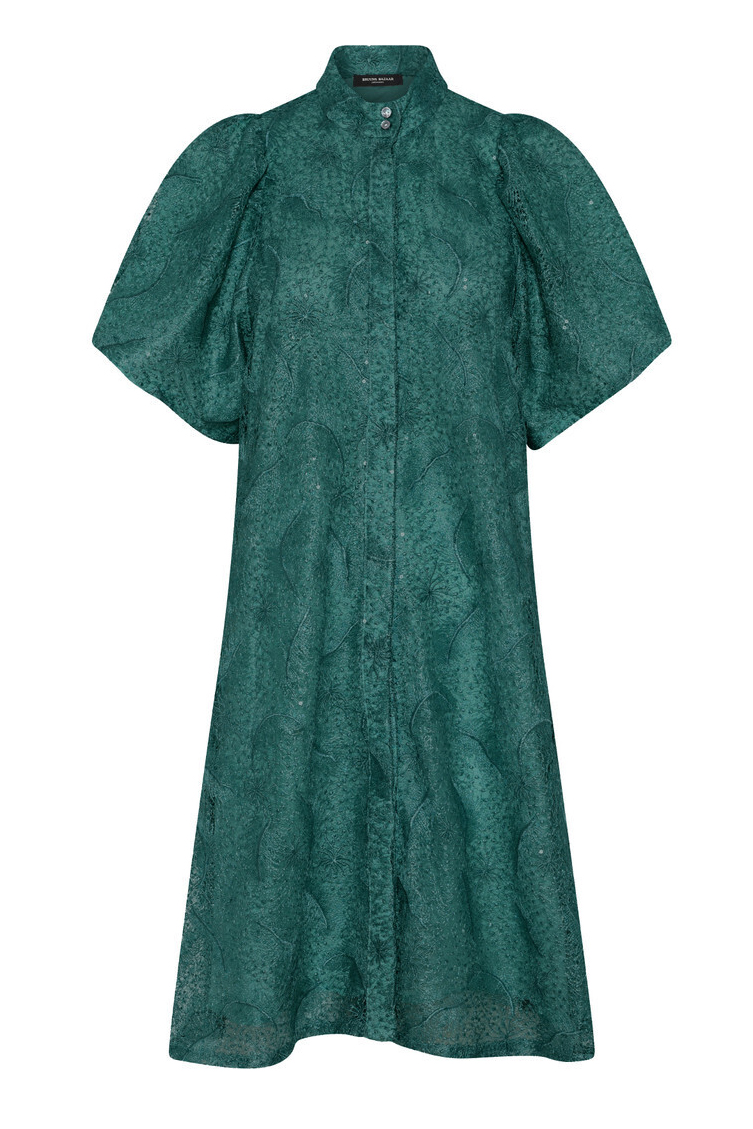 Bruuns Bazaar Kjole Women Palmbbphilly Dress Forest