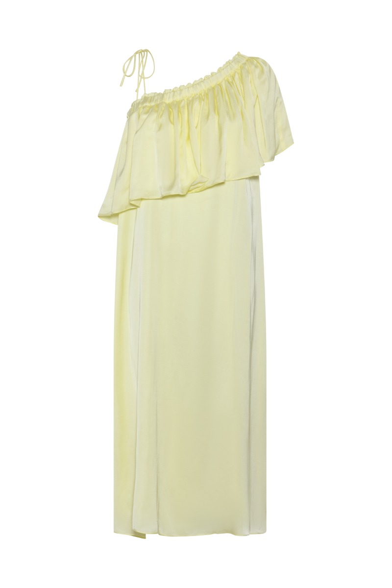 Bruuns Bazaar Kjole Women Serotinabbsanjani Dress Tender Yellow