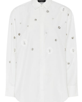 Bruuns Bazaar Skjorte Women Chrisoulabbbeia Shirt Snow White