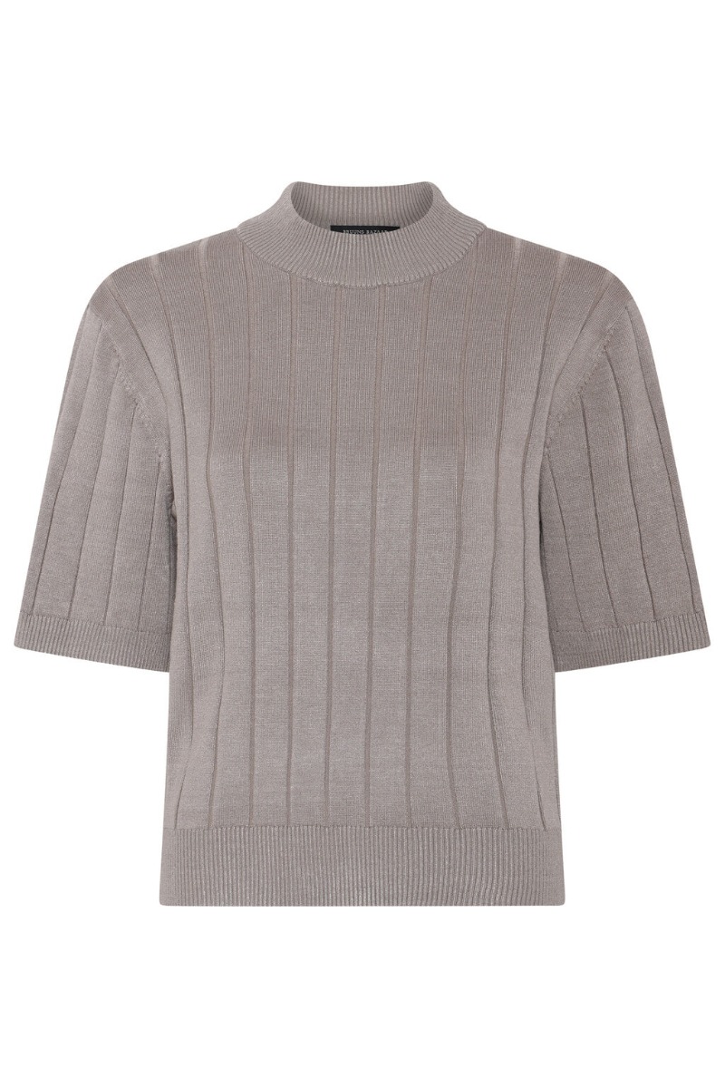 Bruuns Bazaar Strik Women Anemonebbglady Knit Fungi Melange