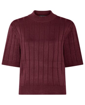 Bruuns Bazaar  -shirt Women Anemone Bb Glady Knit Bordeaux