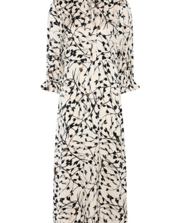 Bruuns Bazaar Women Floretbbclarene Dress White Cream