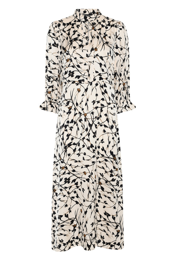 Bruuns Bazaar Women Floretbbclarene Dress White Cream