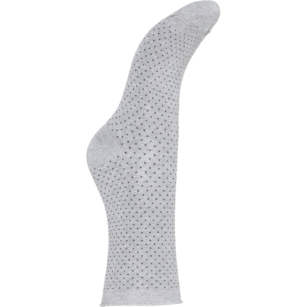 :young Dame Strømper Bawli Grey Dots Sock
