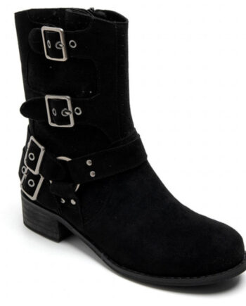 Celine Dame Bikerstøvler 9635a Black