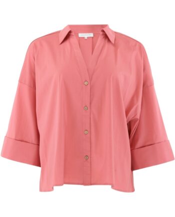 Continue Skjorte Augusta Shirt Dusty Berry