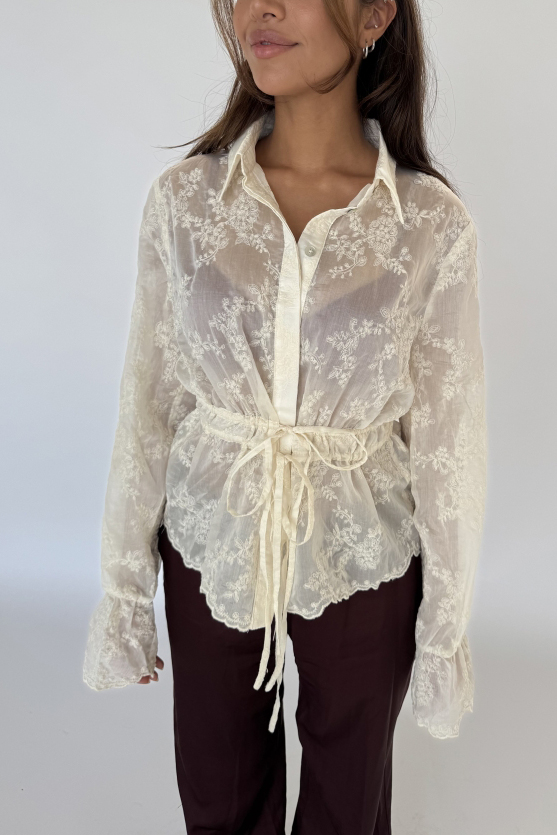 Continue Skjorte Triss Off White