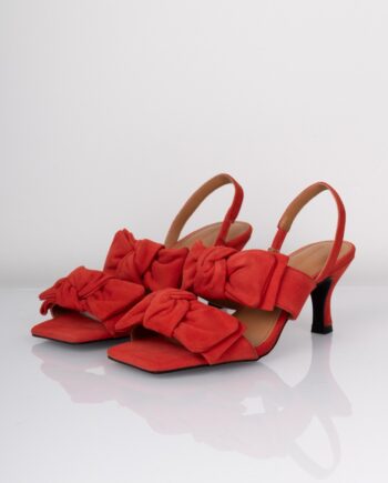 Copenhagen Shoes Sko Breathe Suede Cherry Tomato