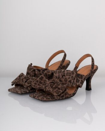 Copenhagen Shoes Stilet Butterfly Heel Lep  Leopard