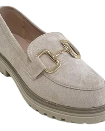 Elsa Dame Loafers Df08 Beige