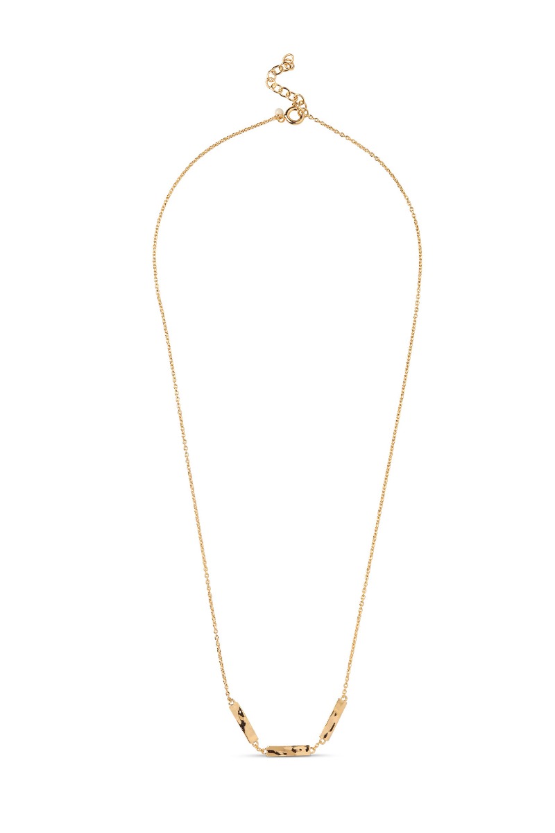Enamel Halskæde Necklace Tula Gold