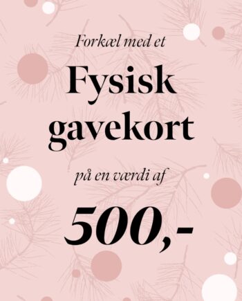 Forkæl Med Et Fysisk Gavekort Værdi 500 Kr