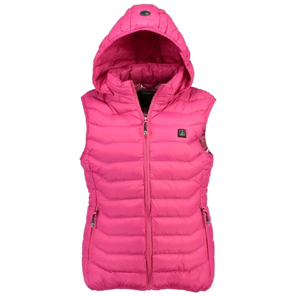 Geographical Norway Vest Dame Warm Up Vest Fushia