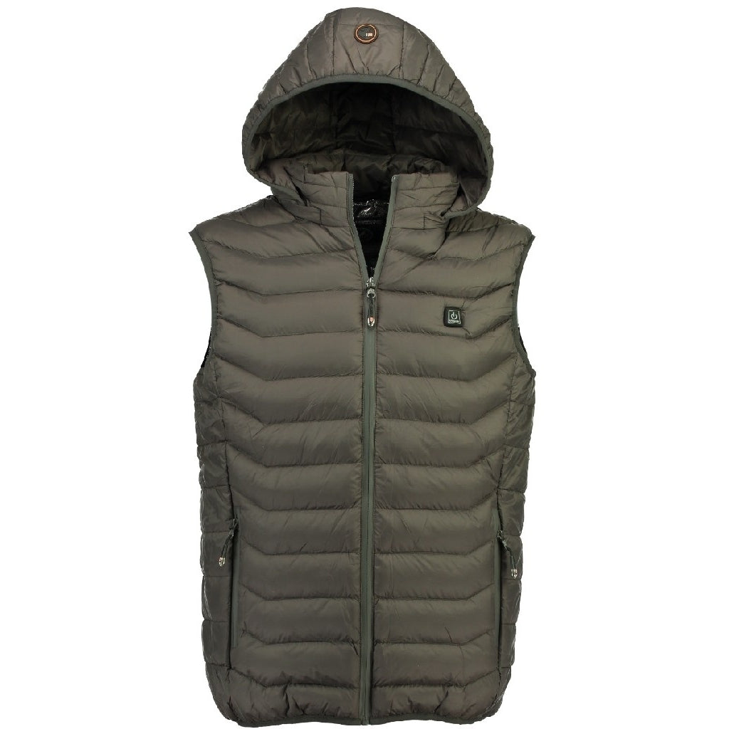 Geographical Norway Vest Herre Warm Up Vest Men Grey