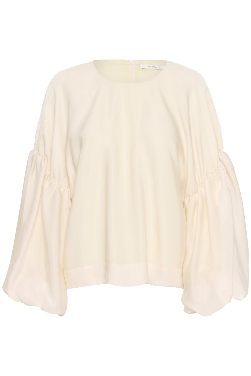 Gestuz Bluse Gzmalloon Blouse Egret