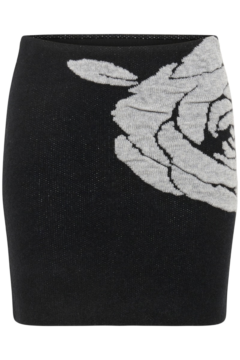 Gestuz Nederdel Rosaly Skirt Black