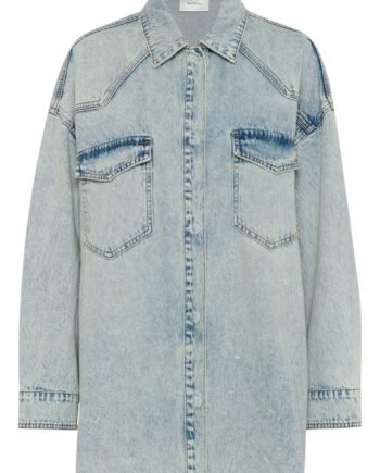 Gestuz Skjorte Gzasher Ls Shirt Mid Acid Wash