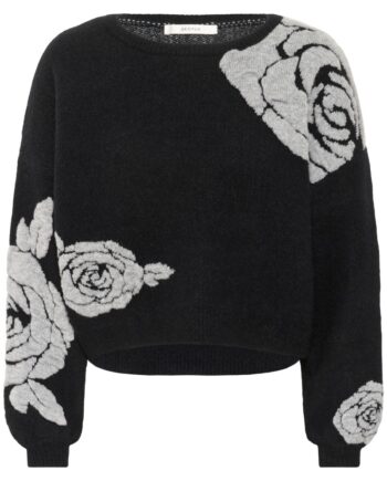 Gestuz Strik Rosaly Pullover Black