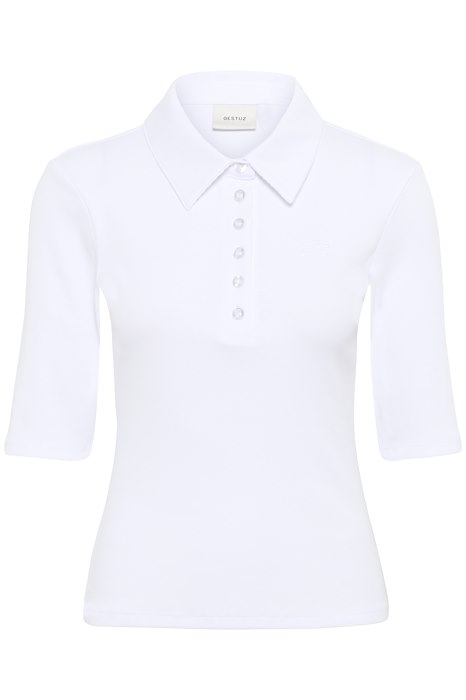 Gestuz -shirt Gzdrew Polo Top Bright White