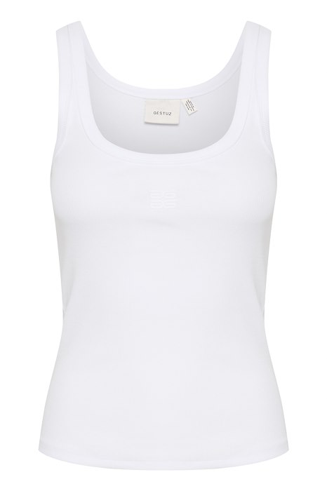 Gestuz Top Gzdrew Logo Top Bright White