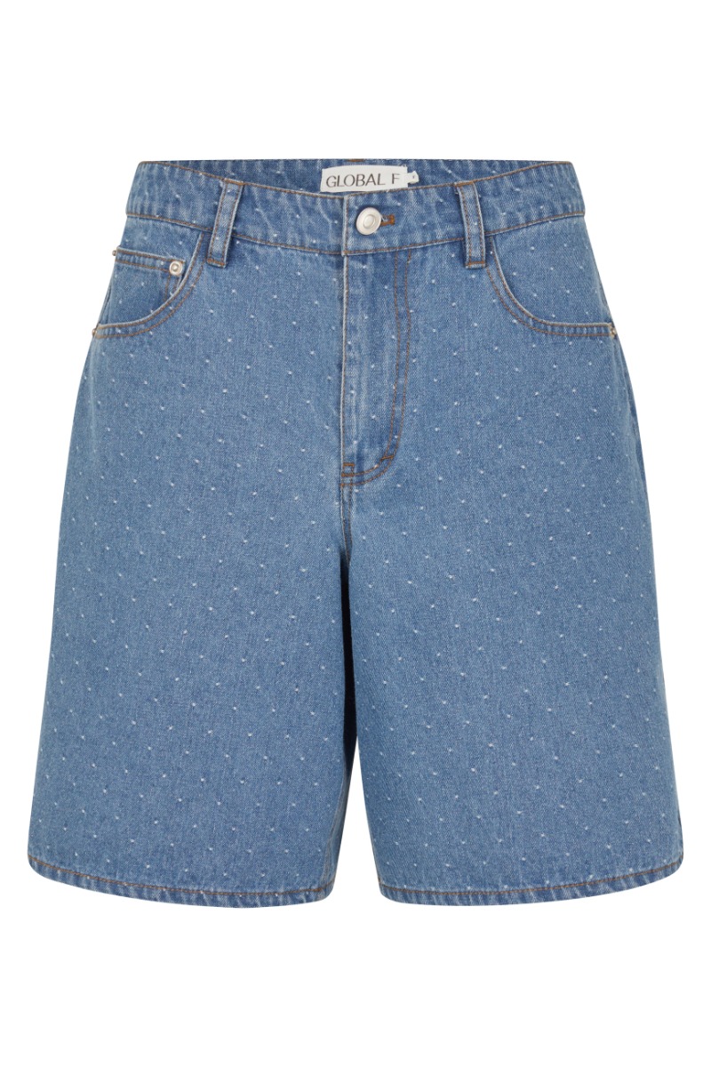 Global Funk Shorts Talina- Midt Blue Dot