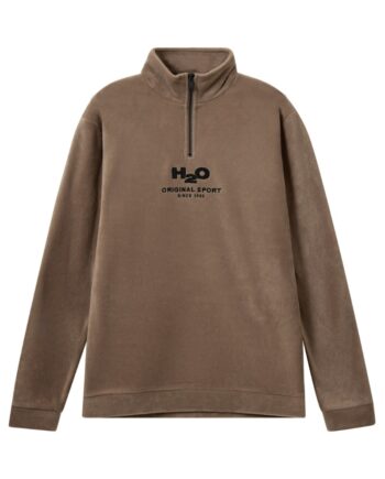 H2o Fleece Blåvand Ii Fleece Half Zip Dusty Oak