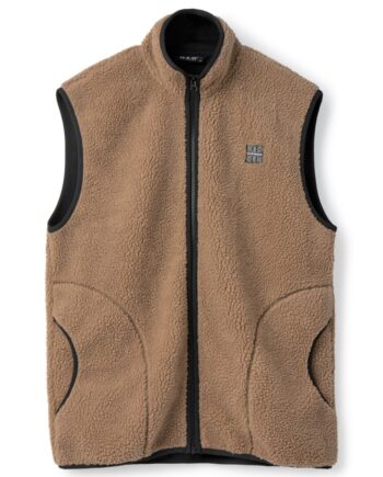 H2o Vest Basic Langli Pile Waist Coat 3586 Oak