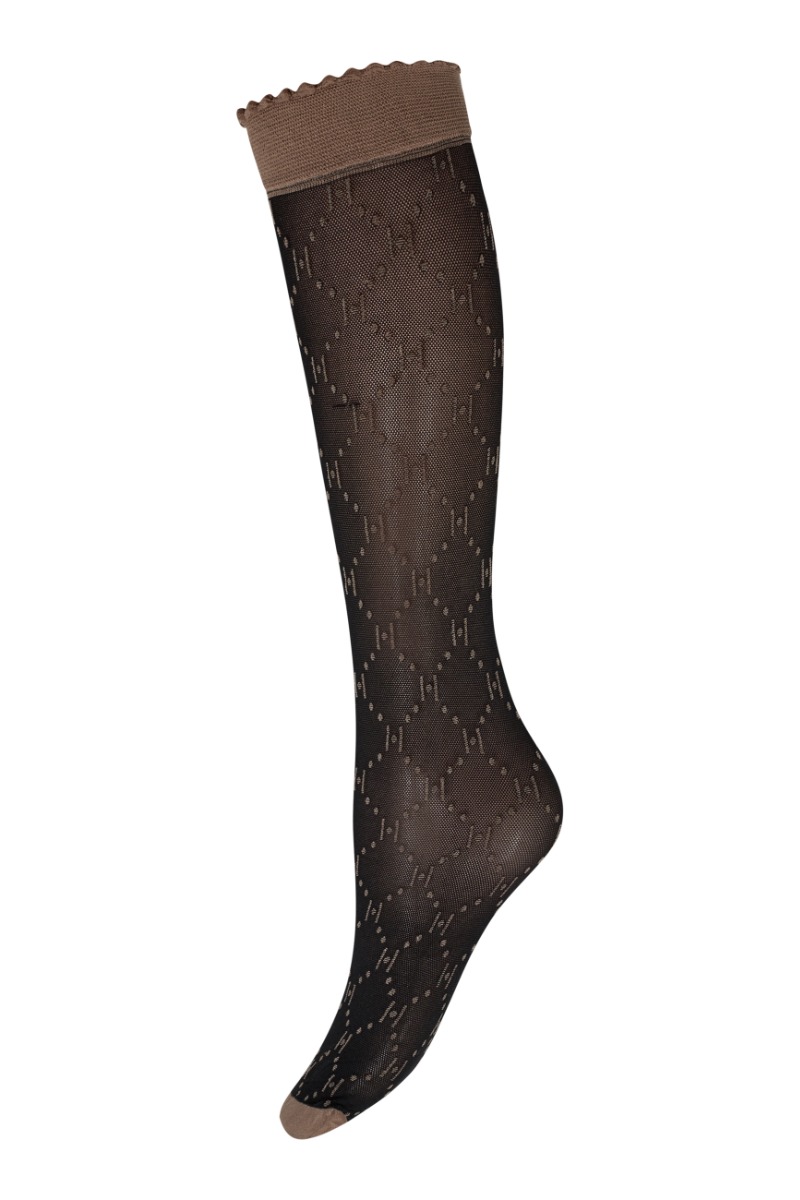 Hype The Detail Strømper Knee High Logo Black