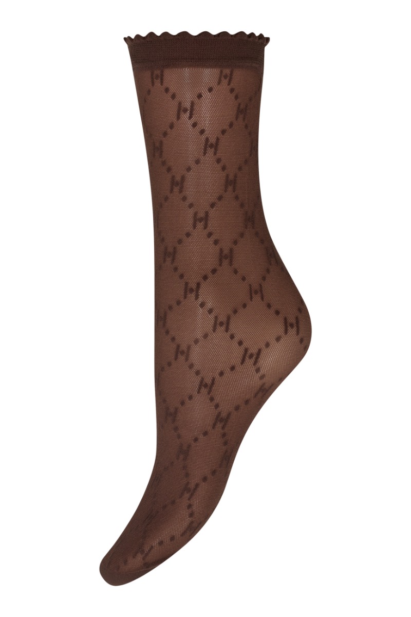 Hype The Detail Strømper Socks Logo 25 Brun