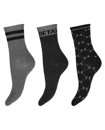 Hype The Detail Strømper Socks  -pack Multifarvet Grå
