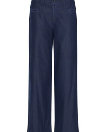 Ichi Bukser Kate Denim Dark Blue
