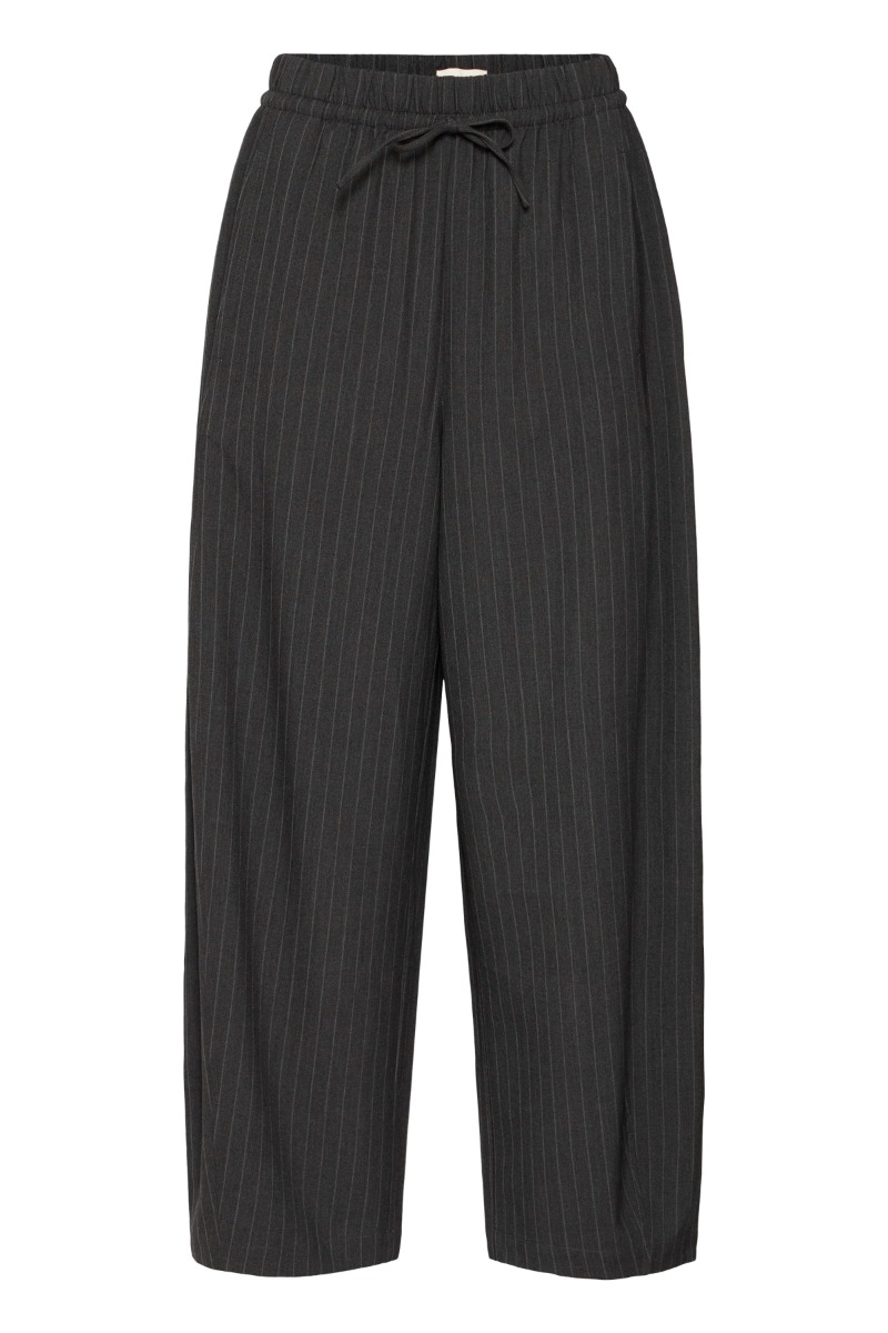 Ichi Bukser Trine Pa Gray Pinstripe