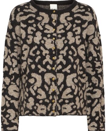 Ichi Cardigan Kamara Ca15 Spotted Animal