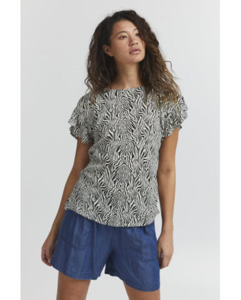 Ichi Dame Bluse Ihmarrakech Birch