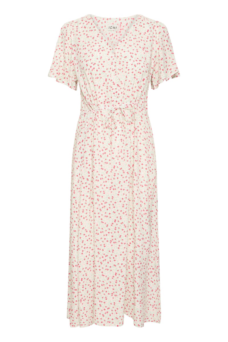 Ichi Kjole Vera Dr38 Pink Flower
