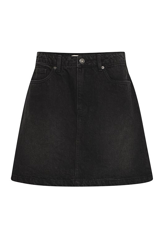 Ichi Nederdel Ih Aveny Sk Washed Black