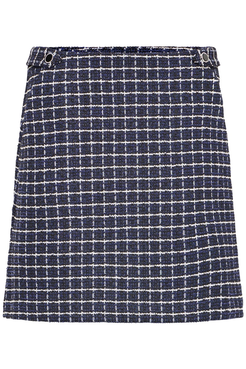 Ichi Nederdel Kate Cloule Patriot Blue Check