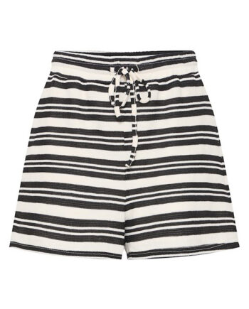 Ichi Shorts Ih Marlenna Sho Birch    Black Stripe