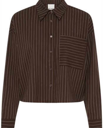 Ichi Skjorte Trine Sh Coffee Bean
