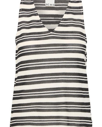 Ichi Top Ih Marlenna To Birch    Black Stripe