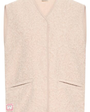 Ichi Vest Ember Wa Simply Taupe