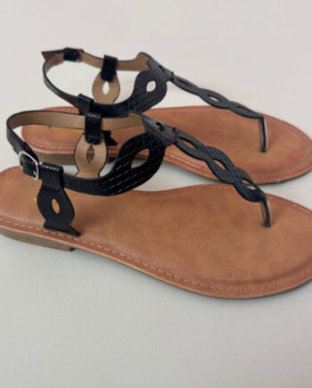 Ines Dame Sandaler 90b-25a Black