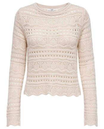Jdy Bluse Jdy Sun Lay     Boatneck Pullover Tapioca