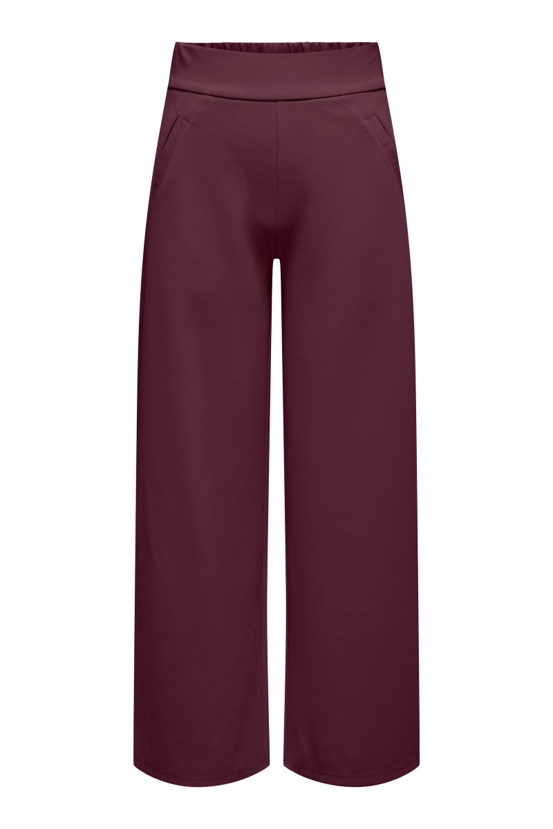 Jdy Bukser Louisville Catia Pants Maroon Banner