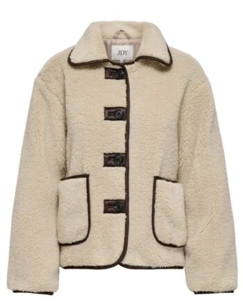 Jdy Jakke Jdy Noella Life Teddy Jacket Cement