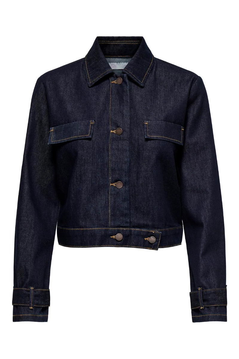 Jdy Jakke Jdy Sansa Ls Jacket Dnm Dark Blue Denim