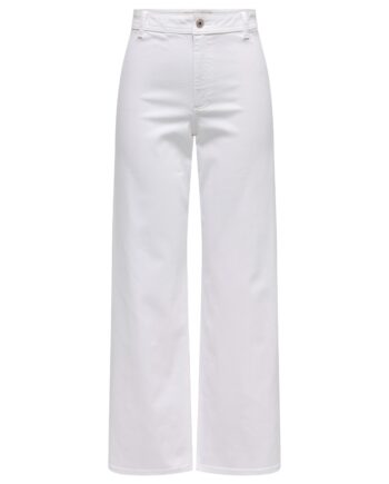 Jdy Jeans Iris Hw Wide Pant White