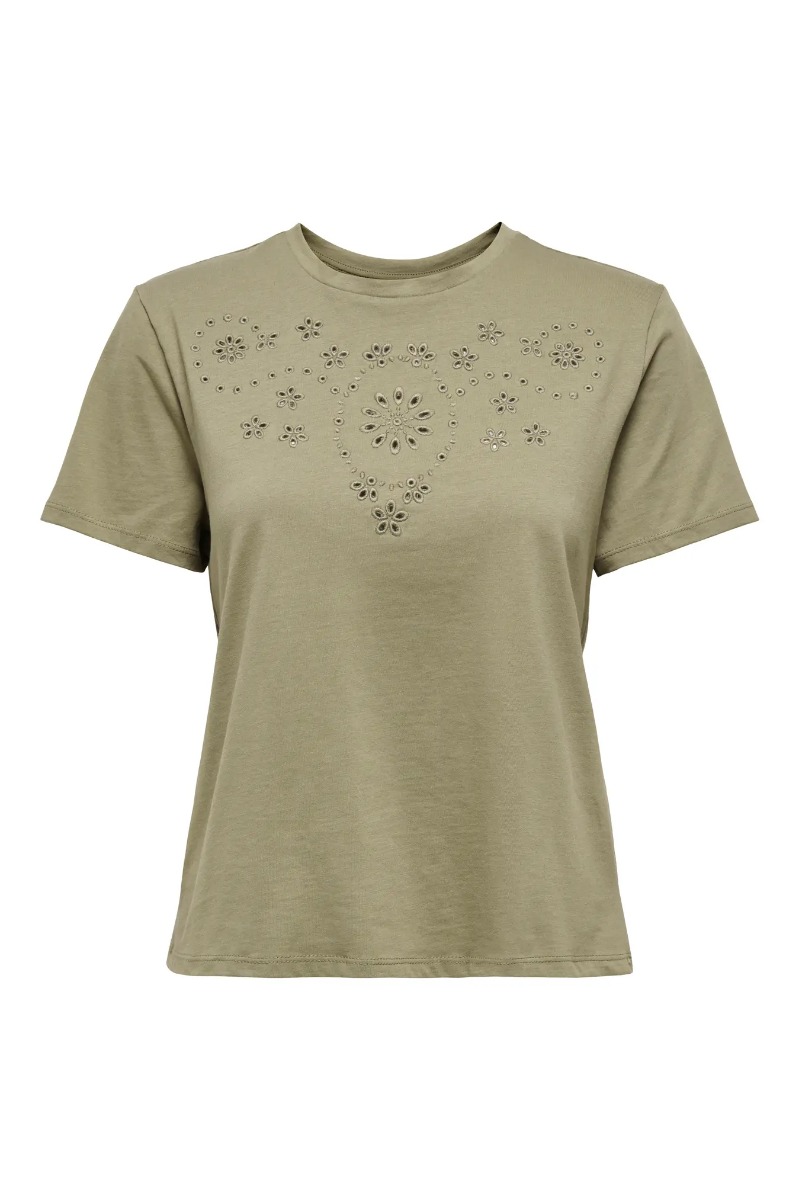 Jdy -shirt Cif Broderie Anglaise Top Mermaid
