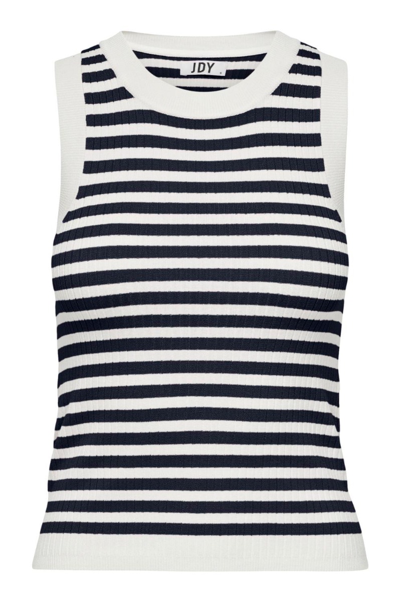 Jdy Top Aya Tank Top Cloud Dancer Black
