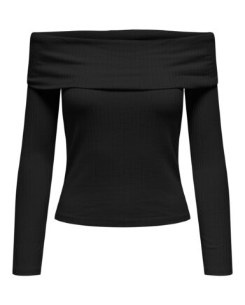Jdy Top Jdy Fransiska     Off Shoulder Top Black